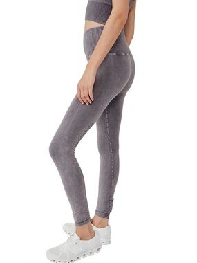 Free People Good Karma Leggings Washed Grey